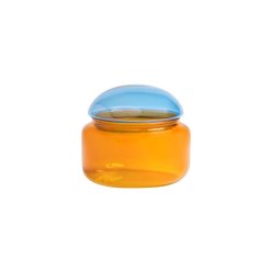 & klevering Boites Et Conservation | Boite Puffy Verre Multicolore / O 11.5 X H 10 Cm - & Klevering