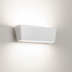 Nemo Led | Applique Flaca Led Metal Blanc / Aluminium - L 28 Cm - Nemo