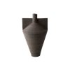 Cappellini Vases | Soliflore Jana Ceramique Noir / O 20 X H 35,5 Cm - Brut - Cappellini