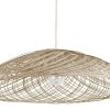 Forestier Suspensions | Suspension Satelise M Fibre Vegetale Bois Naturel / Rotin - O 60 Cm - Forestier