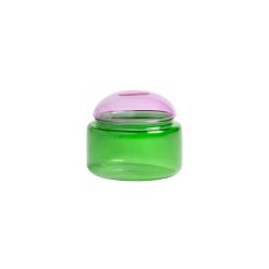 & klevering Boites Et Conservation | Boite Puffy Verre Multicolore / O 9.5 X H 8 Cm - & Klevering