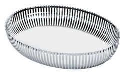 Alessi Corbeilles, Centres De Table | Corbeille Pch06 Par Pierre Charpin Metal / Ovale 26X20 Cm - Alessi