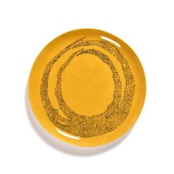 Serax Assiettes | Assiette Feast Ceramique Jaune Large / O 26,5 Cm - Serax