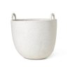 Ferm Living Pots Et Plantes | Pot De Fleurs Speckle Large Ceramique / Coupe - O 30 X H 30 Cm / Gres - Ferm Living