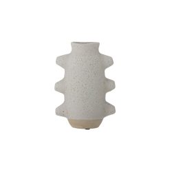 Bloomingville Vases | Vase Birka Ceramique Blanc / L 16 X H 23 Cm - Bloomingville