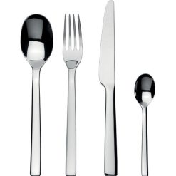 Alessi Couverts | Menagere Ovale Metal / Coffret 24 Couverts - Alessi