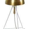 Serax Lampes De Table | Lampe De Table Studio Simple Blanc Or Metal - Serax