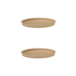 Serax Assiettes | Assiette A Mignardises Dune Ceramique / By Kelly Wearstle - Set De 2 - O 17,5 Cm - Serax