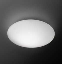 Vibia Plafonniers | Applique Puck Led Verre Blanc / Plafonnier - O 16 Cm - Vibia