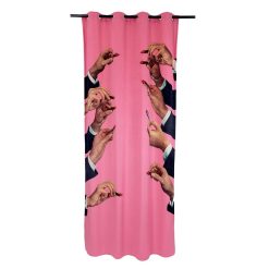 Seletti Deco Textile | Rideau Toiletpaper - Lipsticks Pink Tissu Rose / 140 X 280 Cm - Seletti