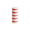 Hay Bougeoirs, Photophores | Bougie Bloc Column Medium Cire Rouge / O 7 X H 20 Cm - Hay