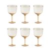 Bitossi Home Verres | Verre A Vin Deco Verre Rose / Set De 6 - H 13,3 Cm - Bitossi Home