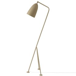 Gubi Lampadaires | Lampadaire Grashoppa Metal Marron Vert / Grossman- Reedition 1947 - Gubi