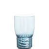 Kartell Verres | Verre Trama Medium Plastique Bleu / H 13 Cm - Kartell