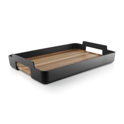 Eva Solo Plateaux Et Plats De Service | Plateau Nordic Kitchen Plastique Noir Bois Naturel / 50 X 34 Cm - Eva Solo