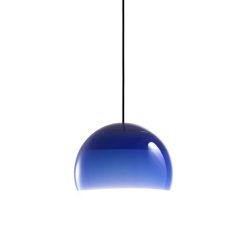 Marset Suspensions | Suspension Dipping Light Led Verre Bleu / O 30 Cm - Marset