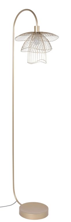 Forestier Lampadaires | Lampadaire Papillon Metal Beige / H 150 Cm - Forestier