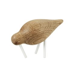 Normann Copenhagen Objets Deco Et Cadres-Photos | Decoration Oiseau Shorebird S Bois Naturel / L 11,5 Cm X 7,5 Cm - Normann Copenhagen