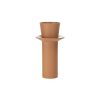 Vitra Pots Et Plantes | Pot De Fleurs Terracotta Pots Ceramique Marron / Small - O 25 X H 47 Cm - Vitra