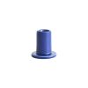 Hay Bougeoirs, Photophores | Bougeoir Tube Small Ceramique Bleu / H 5 Cm - Hay