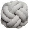 Design House Stockholm Deco Textile | Coussin Knot Tissu Gris / Fait Main - 30 X 30 Cm / 2016 - Design House Stockholm