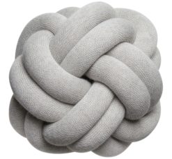 Design House Stockholm Deco Textile | Coussin Knot Tissu Gris / Fait Main - 30 X 30 Cm / 2016 - Design House Stockholm