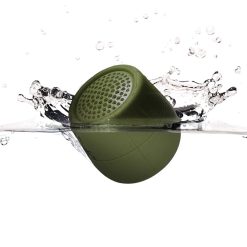 Lexon High Tech | Mini Enceinte Bluetooth Mino X - 3W Plastique Vert /Flottante - Sans Fil - Lexon