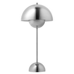 &tradition Lampes De Table | Lampe De Table Flowerpot Vp3 Metal / H 50 Cm - By Verner Panton, 1968 - &Tradition