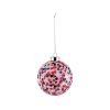 Alessi Decorations De Noel | Boule De Noel Proust 2 Verre O 9 Cm / By Alessandro Mendini - Decore A La Main - Alessi