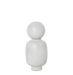 Ferm Living Vases | Vase Muses - Talia Ceramique Blanc / O 13 X H 28 Cm - Ferm Living