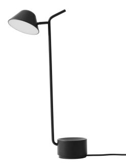 Audo Copenhagen Led | Lampe De Table Peek Led Metal Noir / H 45 Cm - Audo Copenhagen