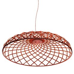 Flos Suspensions | Suspension Skynest Led Tissu / O 90,4 Cm - Tissu Polyester Recycle - Flos