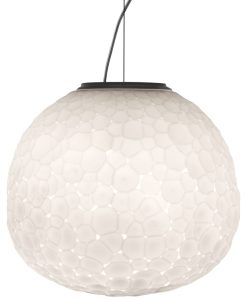 Artemide Suspensions | Suspension Meteorite Verre Blanc / O 48 Cm - Artemide