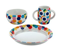 Alessi Kids | Set Vaisselle Enfant Proust Ceramique Multicolore - Alessi