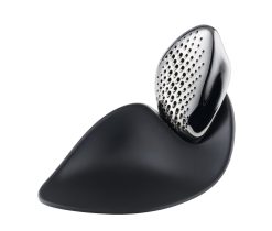 Alessi Ustensiles De Cuisines | Rape A Fromage Forma Plastique Noir Metal / By Zaha Hadid - Alessi