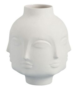 Jonathan Adler Vases | Vase Dora Maar Ceramique Blanc / O 15 X H 21 Cm - Jonathan Adler