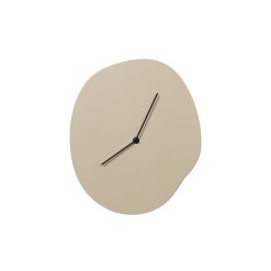 Ferm Living Horloges | Horloge Murale Melt Bois Beige / L 28 X H 33 Cm - Ferm Living