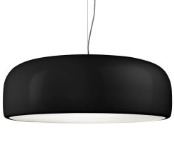 Flos Suspensions | Suspension Smithfield Pro Metal Noir / Led - O 60 Cm - Flos