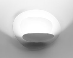 Artemide Led | Applique Pirce Micro Metal Blanc Led / L 22 Cm - Artemide