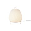 Vibia Lampes De Table | Lampe De Table Knit Led Tissu Beige / O 45 X H 55 Cm - Tricote - Vibia