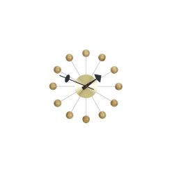 Vitra Horloges | Horloge Murale Ball Clock Bois / By George Nelson, 1948-1960 / O 33 Cm - Vitra