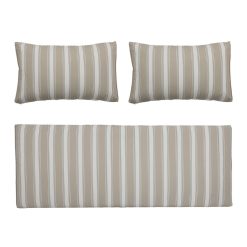 Bloomingville Deco Textile | Housse De Coussin Tissu / Pour Canape Mundo - Set De 3 Housses (Sans Garnissage) - Bloomingville