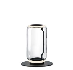 Flos Led | Lampe A Poser Noctambule Cylindre N°1 Verre / Led - O 25 X H 50 Cm - Flos