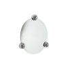 Moustache Miroirs | Miroir Mural Sphera Orbit Metal Argent / L 69 X H 71 Cm - Moustache