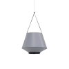 Forestier Suspensions | Suspension Carrie Small Tissu Gris / O 45 X H 82 Cm - Lin - Forestier