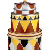 Alessi Boites Et Conservation | Boite Circus Metal Multicolore / Set De 3 - Alessi