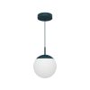 Fermob Suspensions | Suspension Mooon! Led Metal Verre Bleu / Bluetooth - O 25 Cm - Fermob