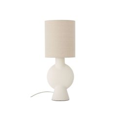 Bloomingville Lampes De Table | Lampe De Table Sergio Ceramique Beige / O 20,5 X H 54,5 Cm - Bloomingville