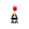 Vitra Objets Deco Et Cadres-Photos | Decoration Wooden Dolls - No. 18 Bois / By Alexander Girard, 1952 - Vitra