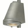 Original BTC Luminaires De Salle De Bains | Applique D'Exterieur Mast Light Led Gris Argent Metal / H 14 Cm - Original Btc